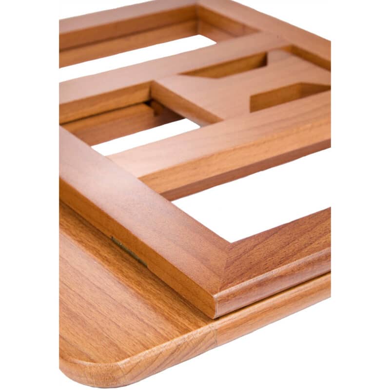 Desk Sense FSC®-Certified Wood Laptop Stand - 3