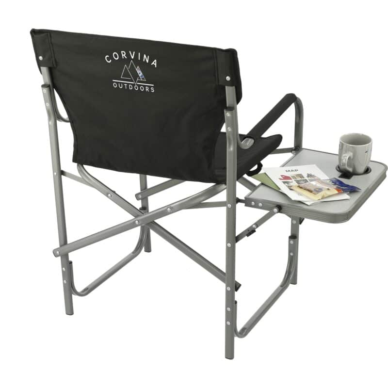 Director's Chair (300lb Capacity) with Side Table - 2