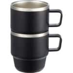 Doppio Stackable Recycled Mug Set 6oz - 6
