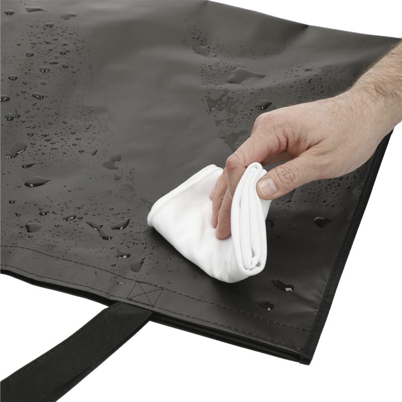 Double Laminated Wipeable Jumbo Tote - 8