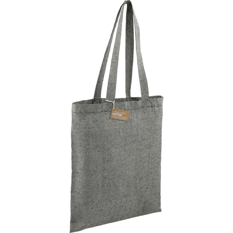 Eco-Friendly 5oz Recycled Cotton Twill Tote Bag - 5