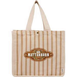 FEED Striped Carry Tote