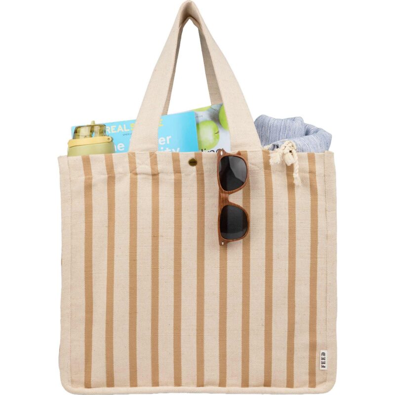 FEED Striped Carry Tote - 8