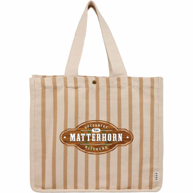 FEED Striped Carry Tote