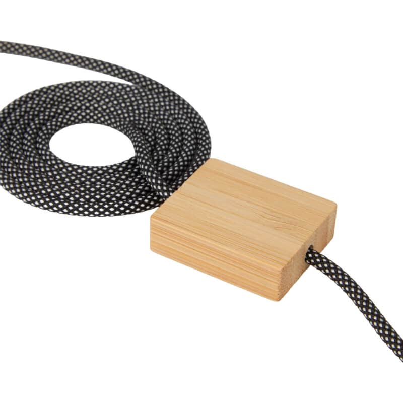 FSC® 100% Bamboo 5-in-1 100W Laptop Charging Cable - 6