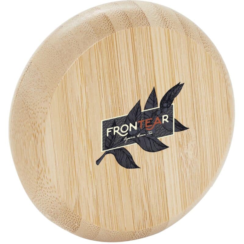 FSC® 100% Bamboo Compact Mirror/Brush - 2