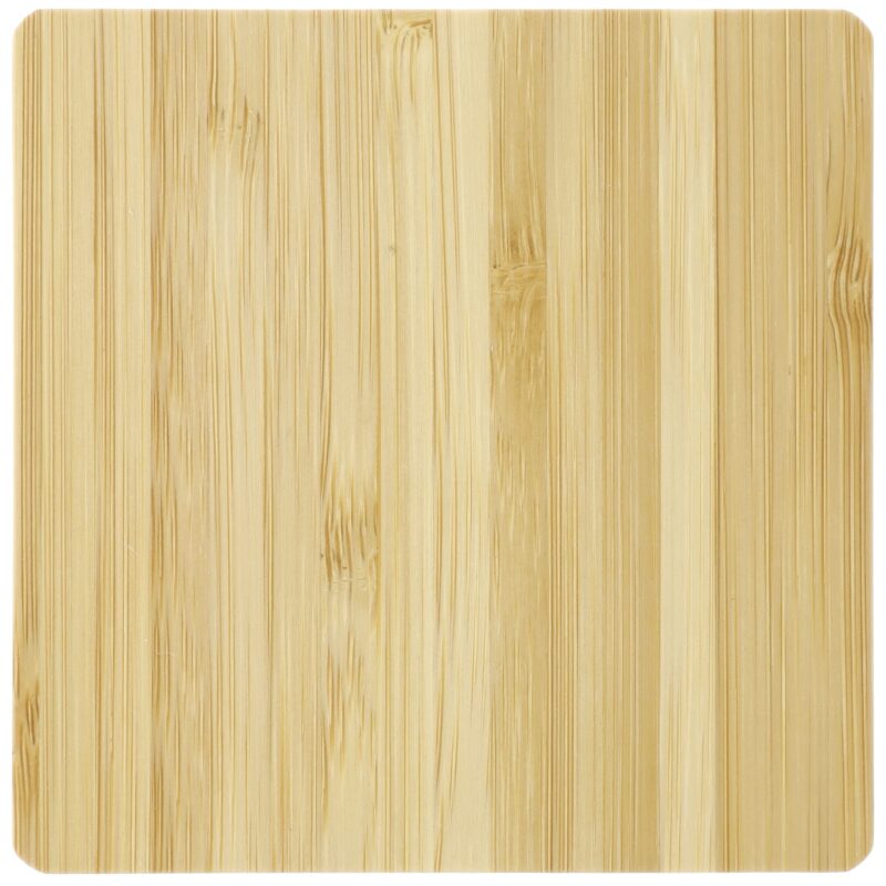 FSC® 100% Bamboo Wireless Charging Pad with Dual Outputs - 1