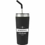 Faye 20oz Vacuum Tumbler w/ SS Straw - 2