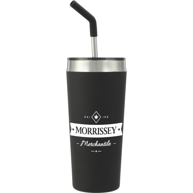 Faye 20oz Vacuum Tumbler w/ SS Straw - 2