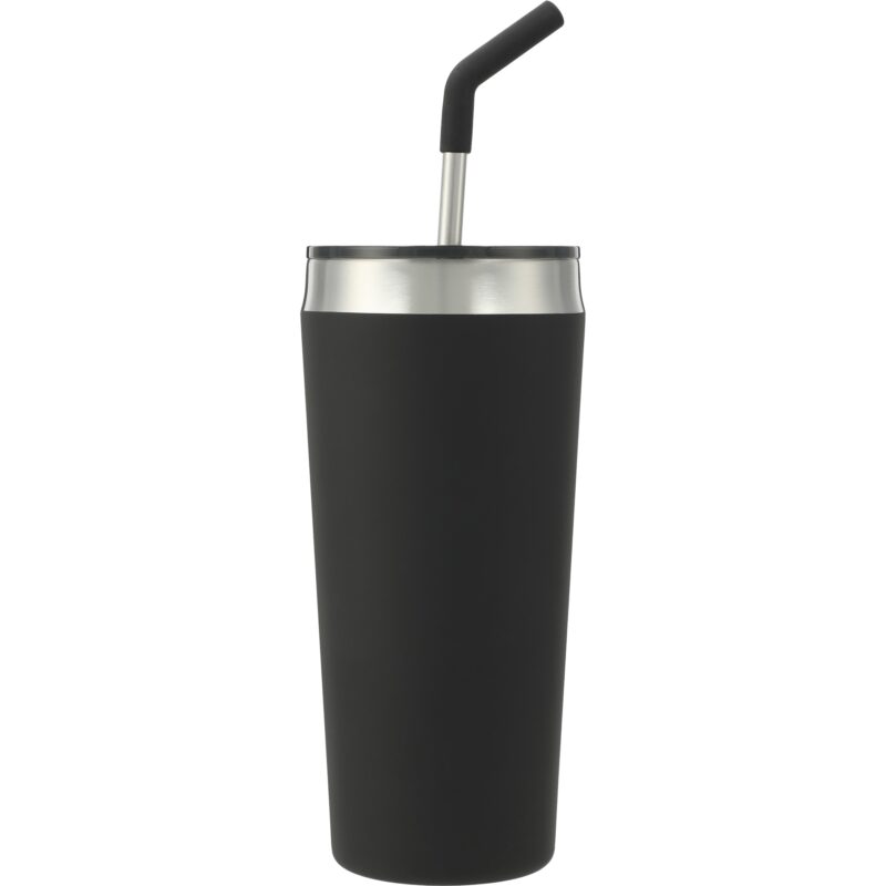 Faye 20oz Vacuum Tumbler w/ SS Straw - 5