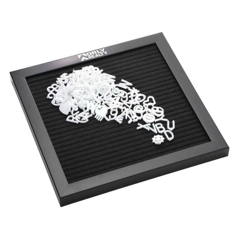 Felt Board with Letters - 2