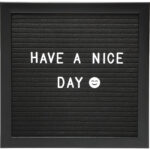 Felt Board with Letters - 9