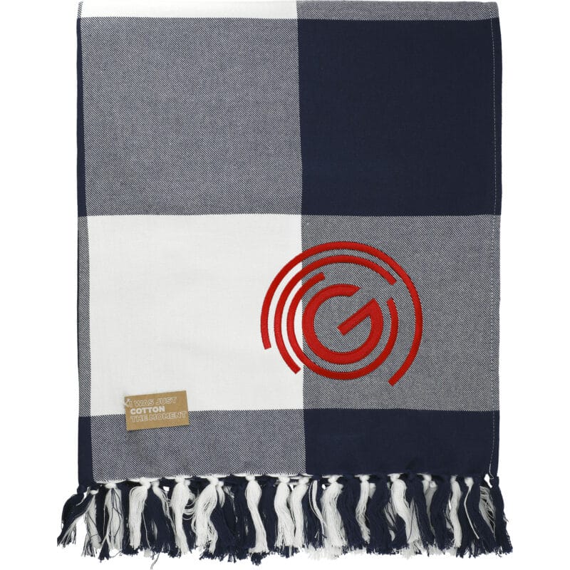Field & Co.® 100% Organic Cotton Check Throw Blanket - 3