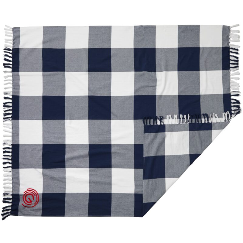 Field & Co.® 100% Organic Cotton Check Throw Blanket - 5