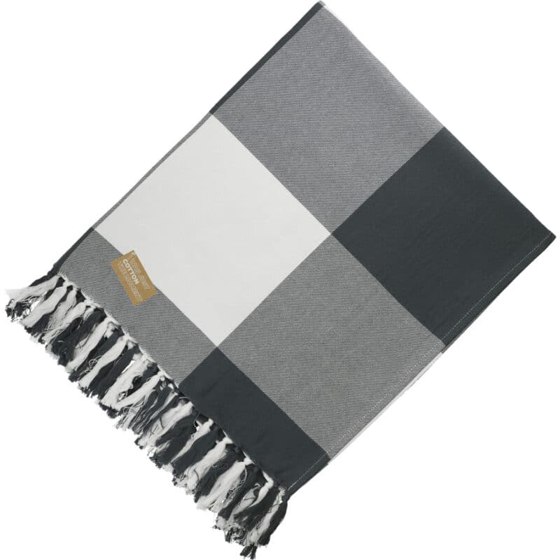 Field & Co.® 100% Organic Cotton Check Throw Blanket - 8