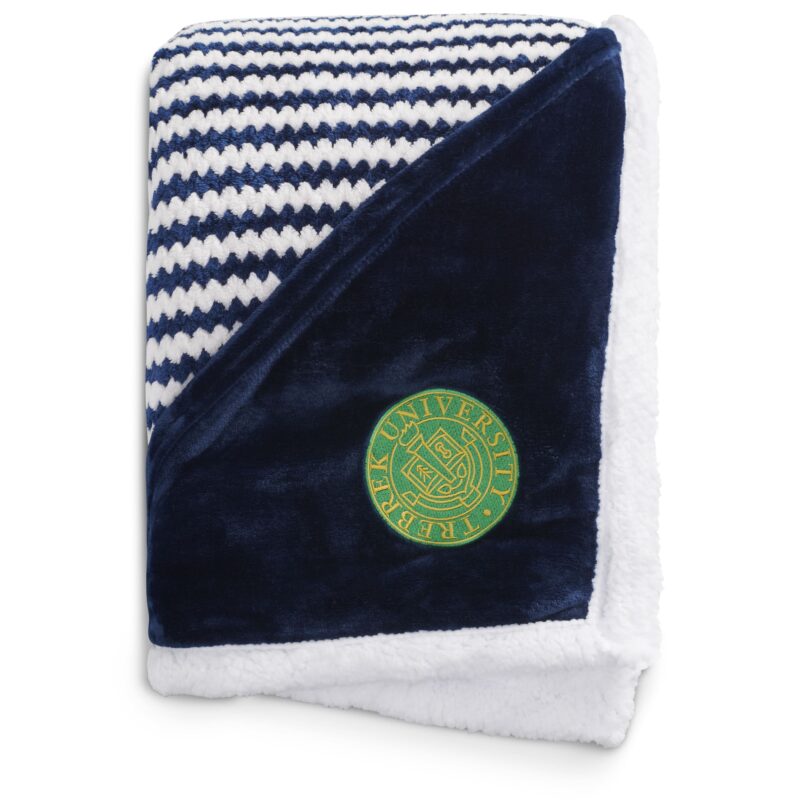Field & Co.® Chevron Striped Sherpa Blanket - 5