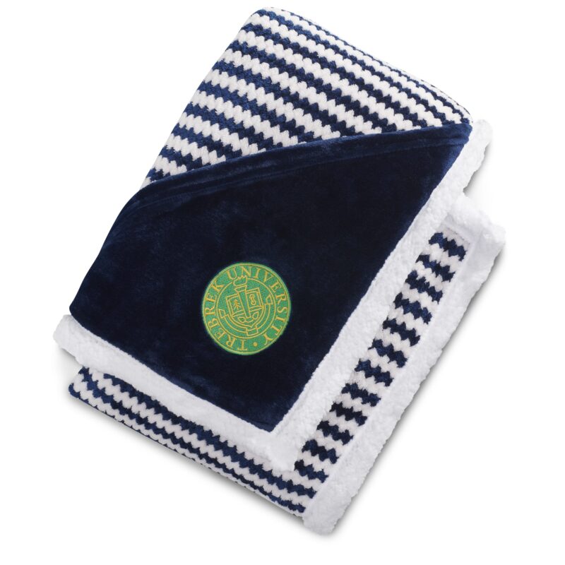 Field & Co.® Chevron Striped Sherpa Blanket - 6