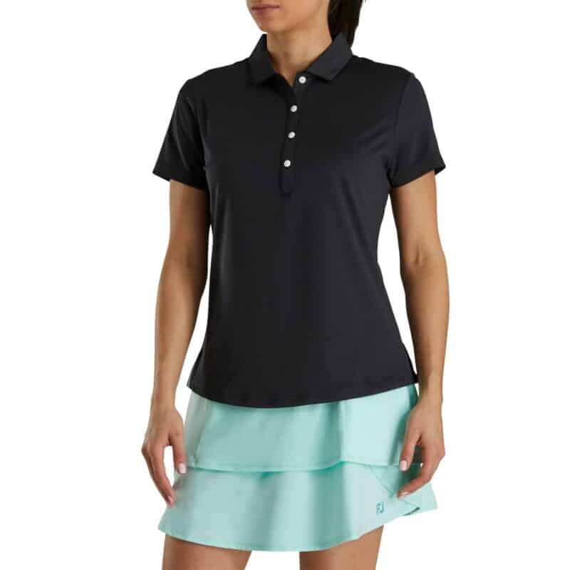 FootJoy Women's Solid Lisle Polo - 3