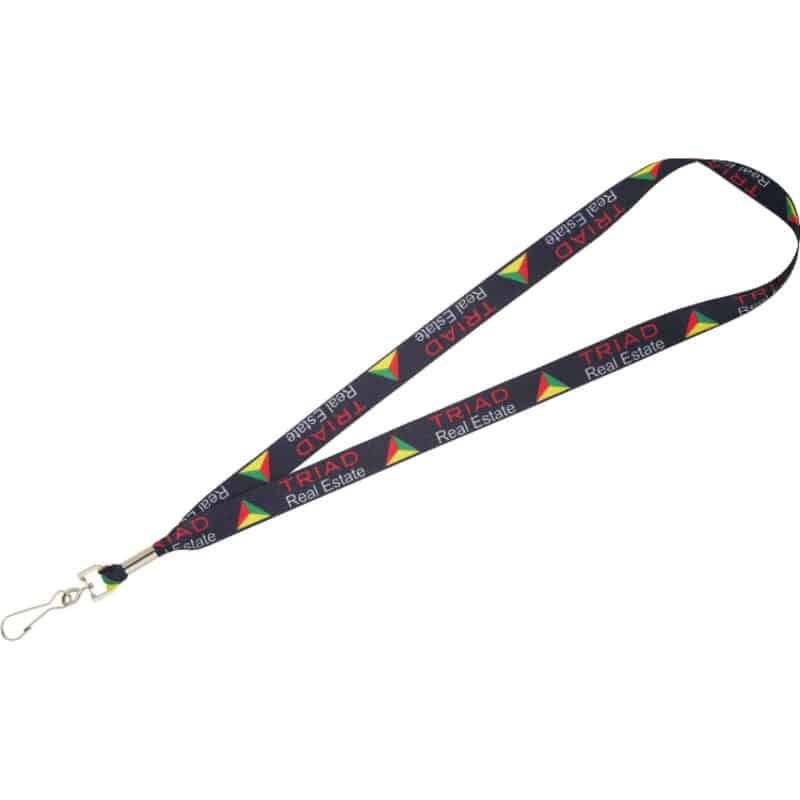 Full Color 3/4'' Lanyard w/ Hook - 2