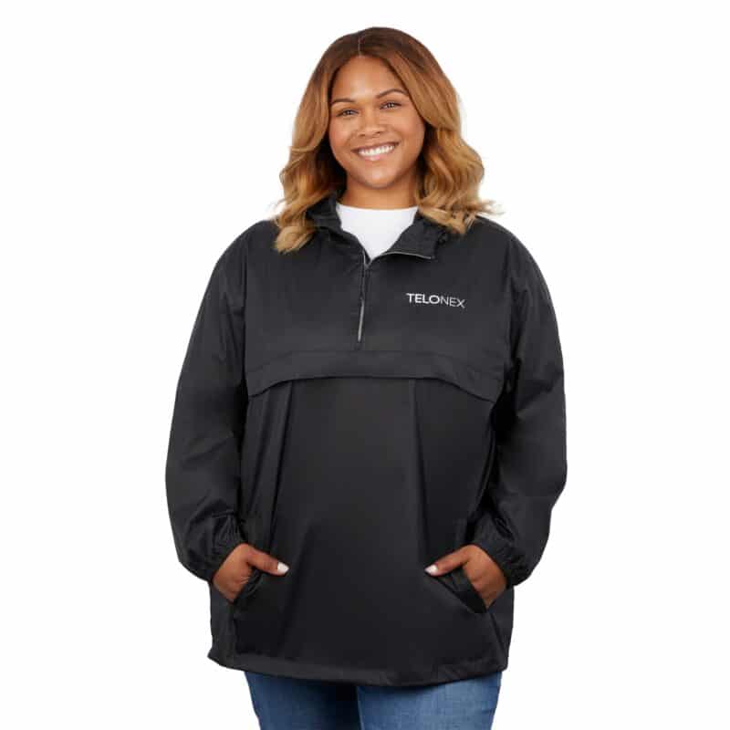 Gender Neutral AVAS Eco Packable Quarter Zip Anorak Pullover - 3