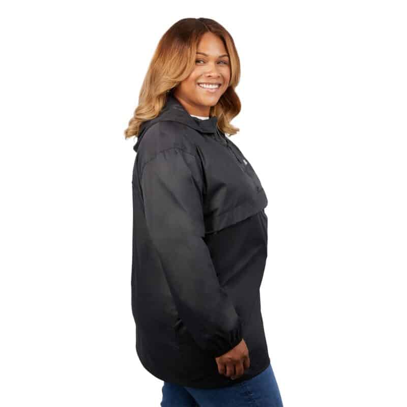 Gender Neutral AVAS Eco Packable Quarter Zip Anorak Pullover - 5