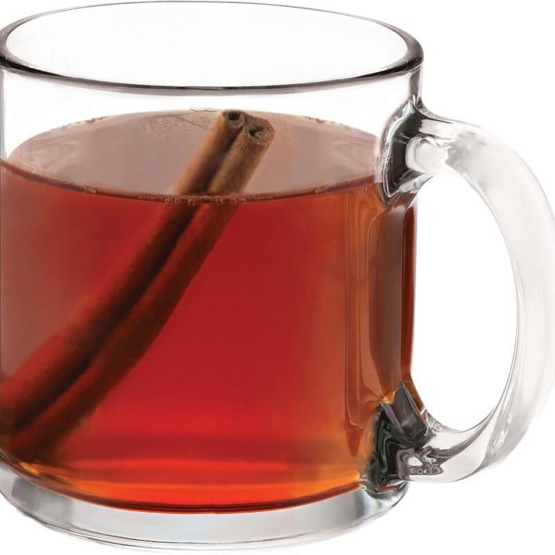 Glass Coffee Mug 13 oz. - 1
