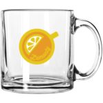 Glass Coffee Mug 13 oz. - 2