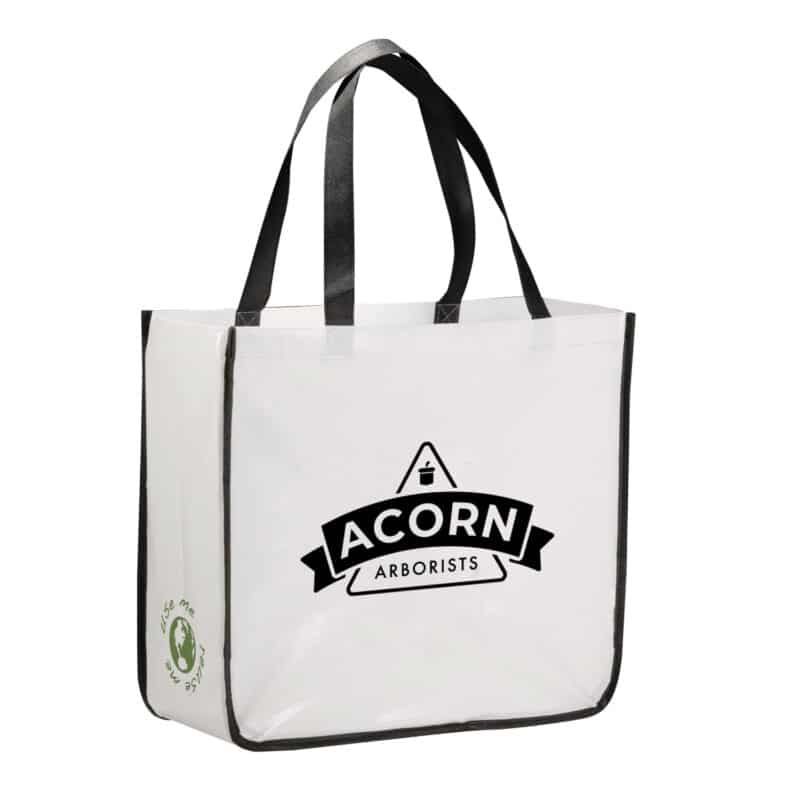 Gloss Laminated Non-Woven Shopper Tote - 9