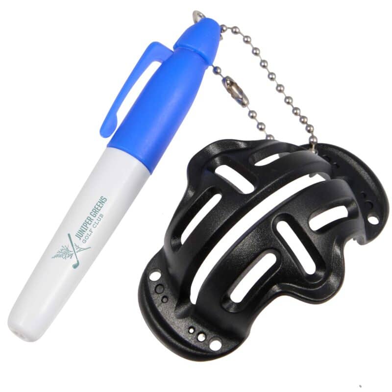 Golf Ball Stencil with Marker - 8
