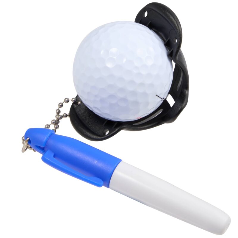 Golf Ball Stencil with Marker - 9