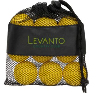 Golf Practice Balls with Mesh Pouch