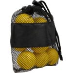 Golf Practice Balls with Mesh Pouch - 6
