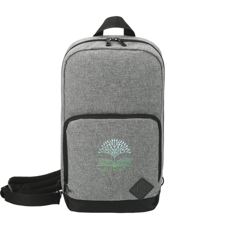 Graphite Deluxe Recycled Sling Backpack - 3