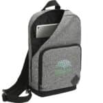 Graphite Deluxe Recycled Sling Backpack - 4