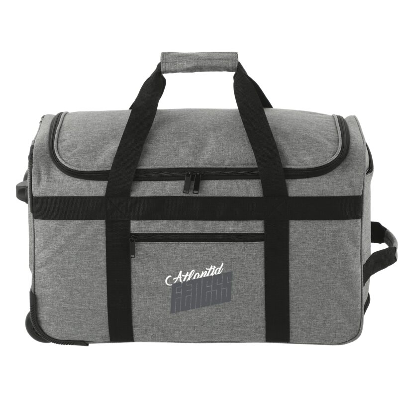 Graphite Recycled Wheeled Duffle Bag