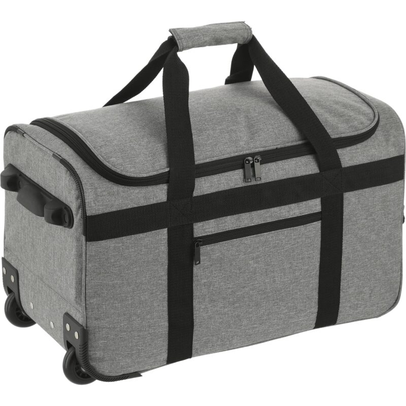 Graphite Recycled Wheeled Duffle Bag - 9