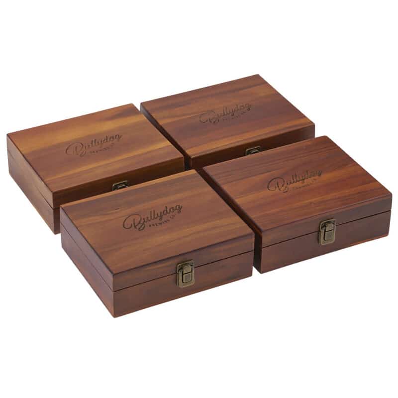 Graze Wood and Metal Wine Set - 3