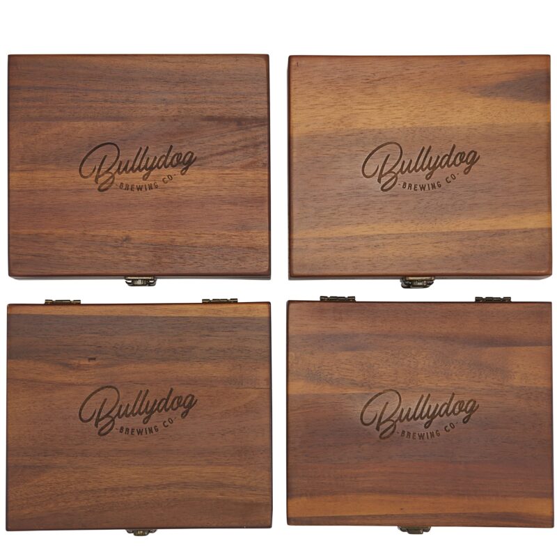 Graze Wood and Metal Wine Set - 6
