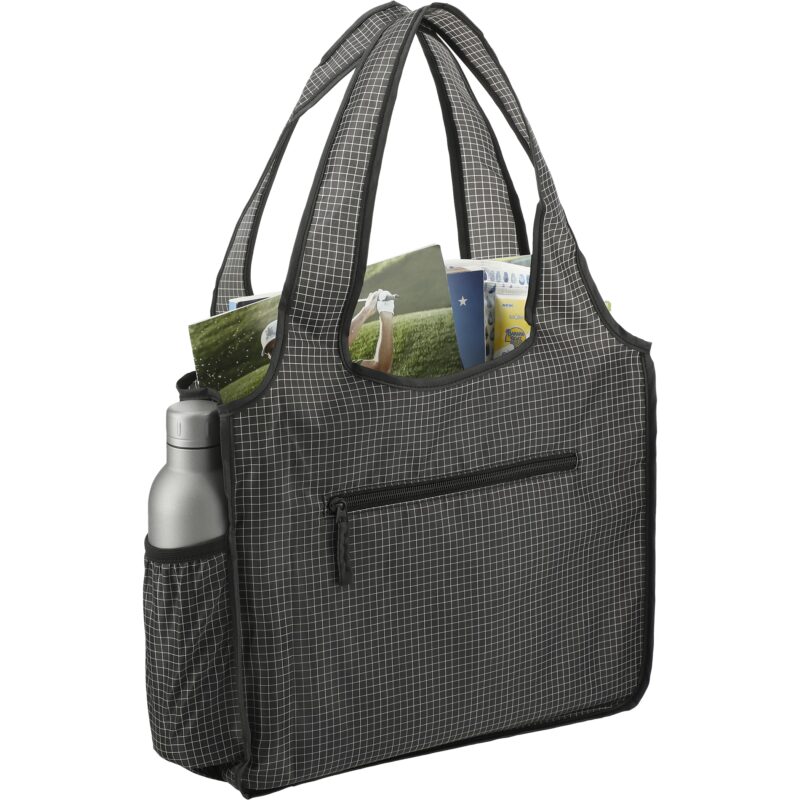 Grid Bungalow Tote - 4