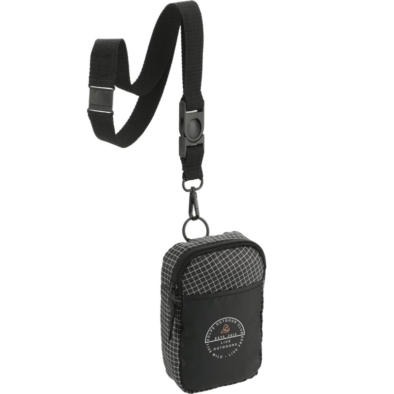 Grid Lanyard Phone Pouch - 3
