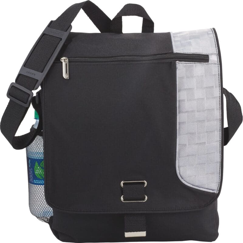 Gridlock Vertical 15'' Computer Messenger Bag - 4