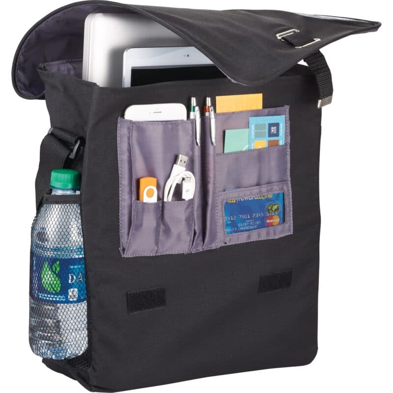 Gridlock Vertical 15'' Computer Messenger Bag - 6