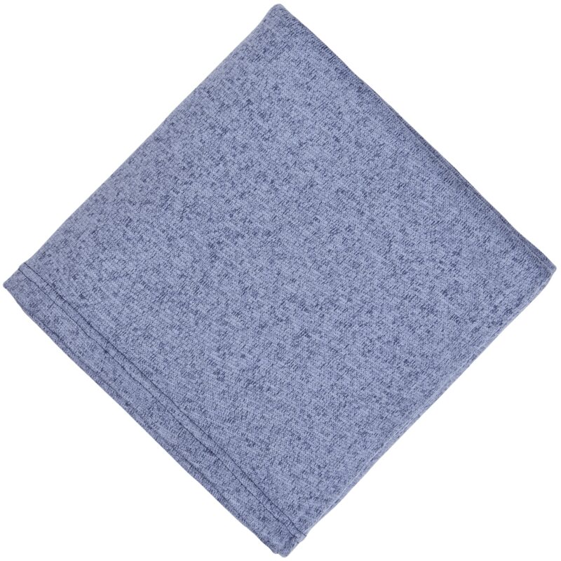 Heathered Fleece Throw Blanket 50'' x 60'' Unfolded - 8