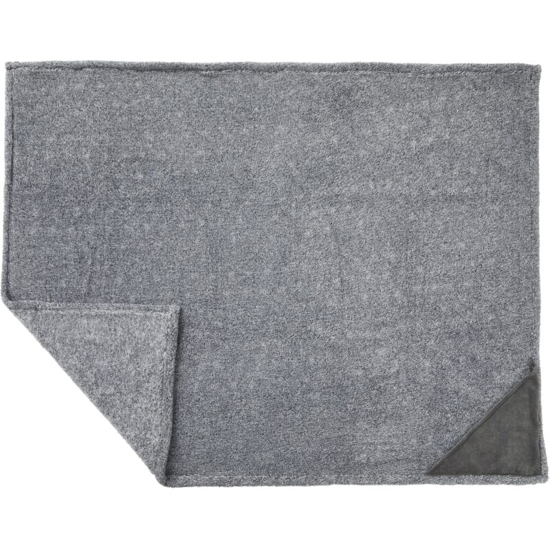 Heathered Fuzzy Fleece Blanket - 1