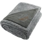 Heathered Fuzzy Fleece Blanket - 2