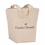 Herringbone 7oz Cotton Canvas Grocery Tote - 3