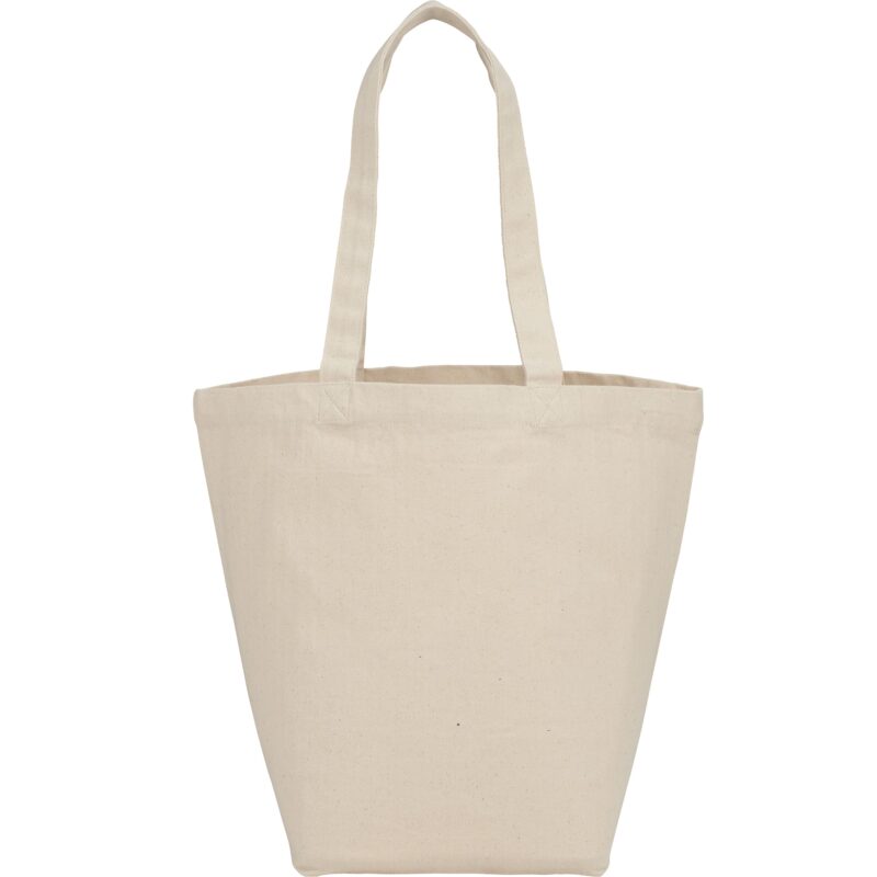 Herringbone 7oz Cotton Canvas Grocery Tote - 5