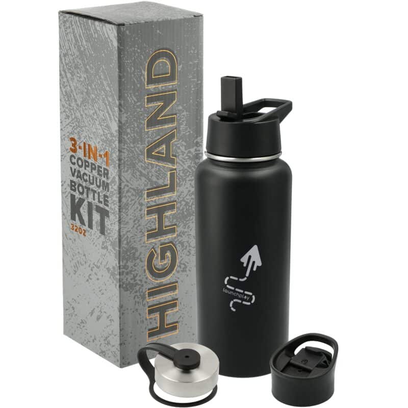 Highland 3-in-1 Copper Vacuum Bottle Kit 32oz - 8