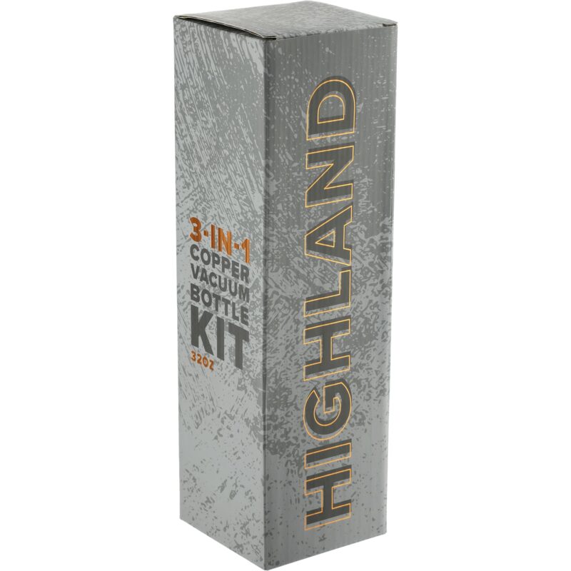 Highland 3-in-1 Copper Vacuum Bottle Kit 32oz - 9