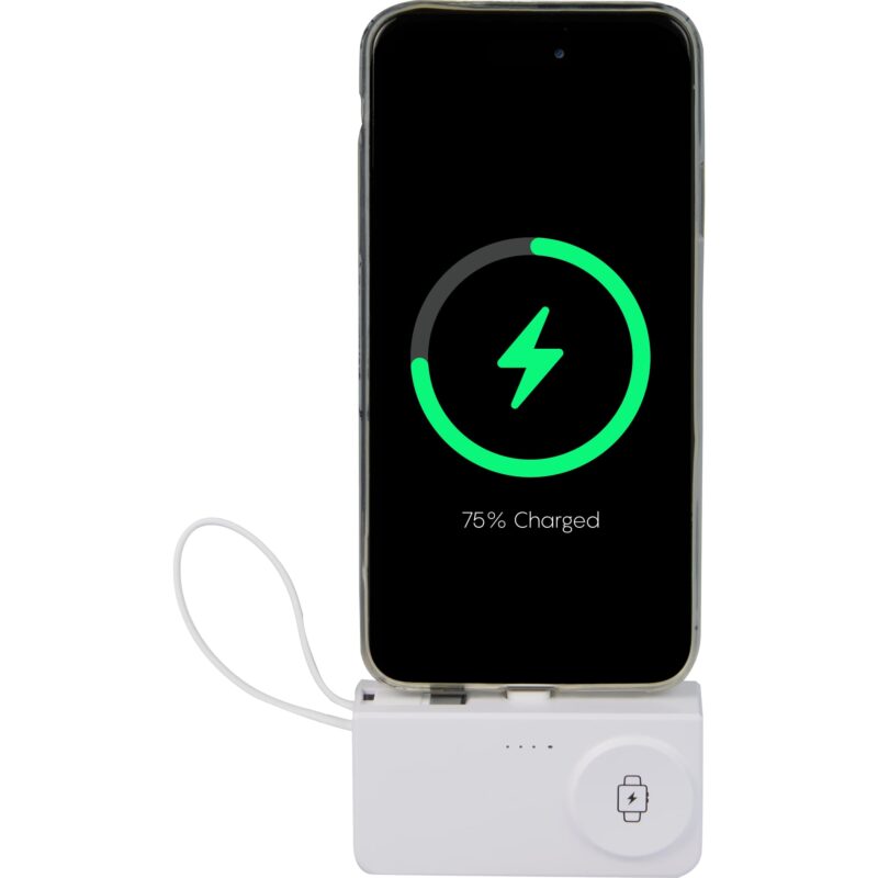 Hue Plus 5000 mAh Power Bank with Watch Charger - 3